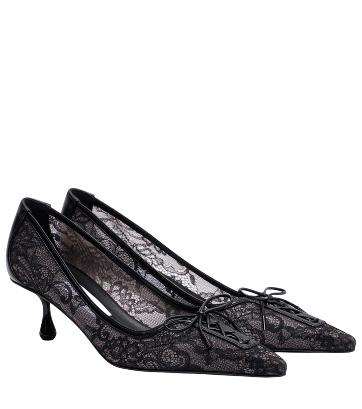 Photo: Jimmy Choo Scarlett lace pumps