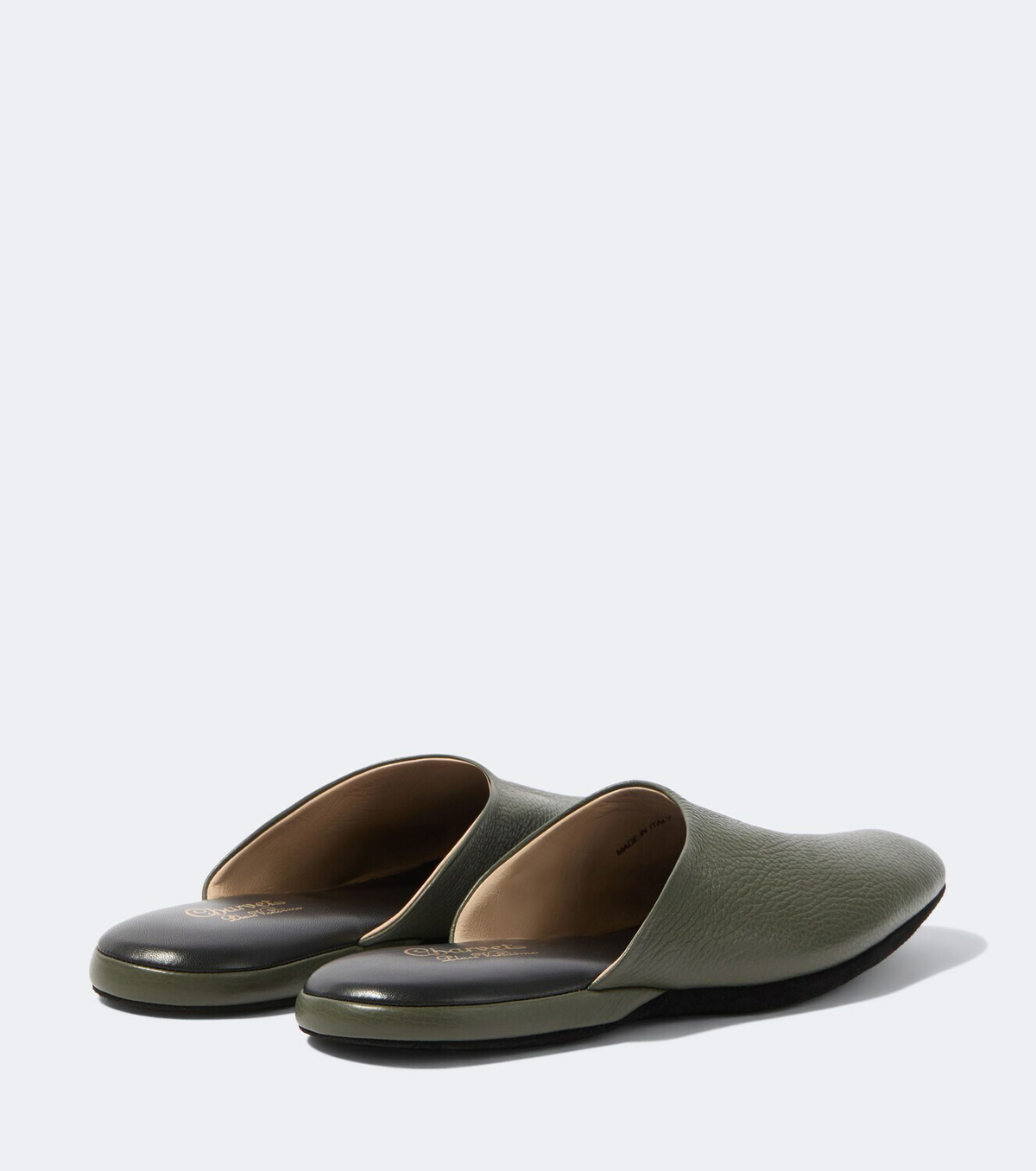Charvet Leather slippers