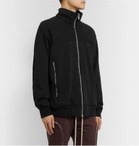 Rick Owens - Cotton-Jersey Track Jacket - Black