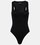 Jacquemus Le Body Gros Grain cotton bodysuit