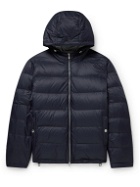 Brunello Cucinelli - Oversized Quilted Shell Down Hooded Jacket - Blue