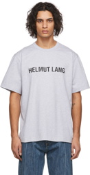 Helmut Lang Grey Core Logo T-Shirt