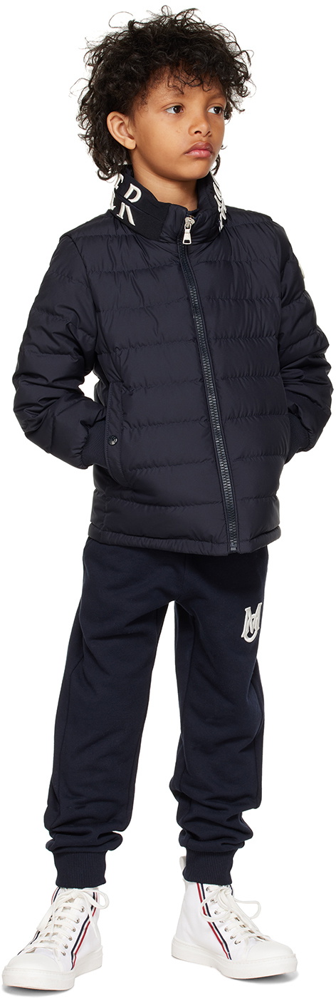 Moncler Enfant Kids Navy Akio Down Jacket