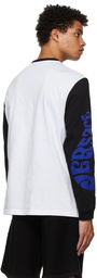 Versace White & Black Medusa Music Long Sleeve T-Shirt