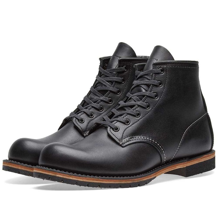 Photo: Red Wing 9014 Beckman 6" Round Toe Boot Black