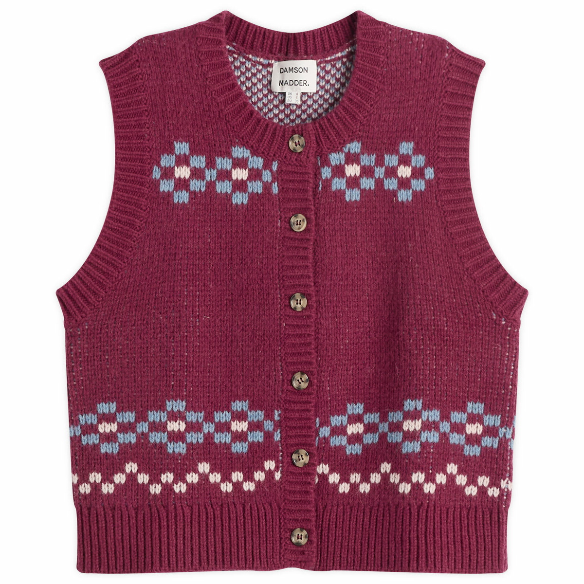 Damson Madder Women's Sofie Vest in Burg