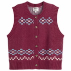 Damson Madder Women's Sofie Vest in Burg