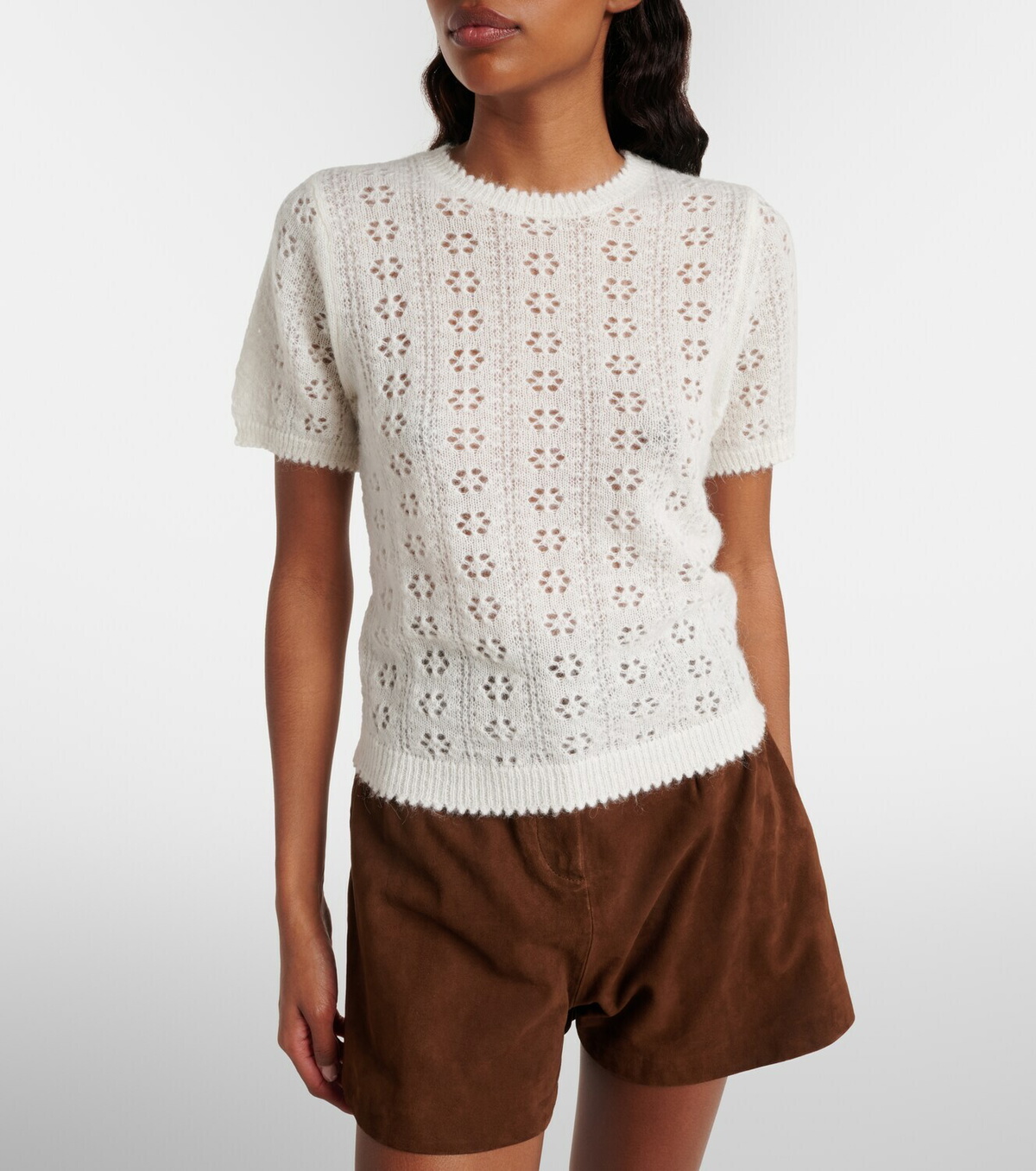 Dôen Monica alpaca and wool-blend sweater