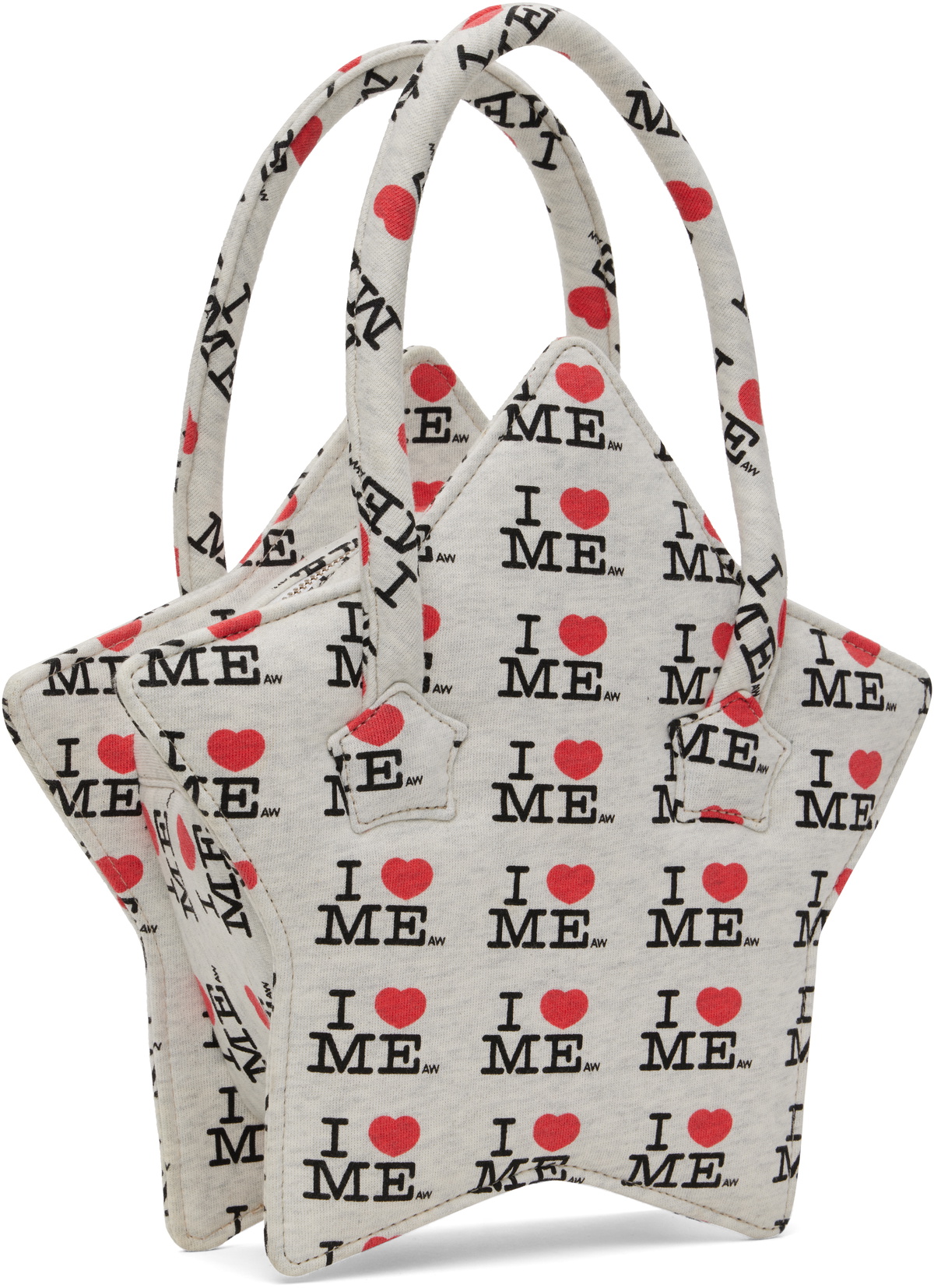 Ashley Williams Gray 'I Heart Me' Star Bag