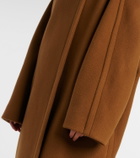 Fforme Yves wool-blend wrap coat