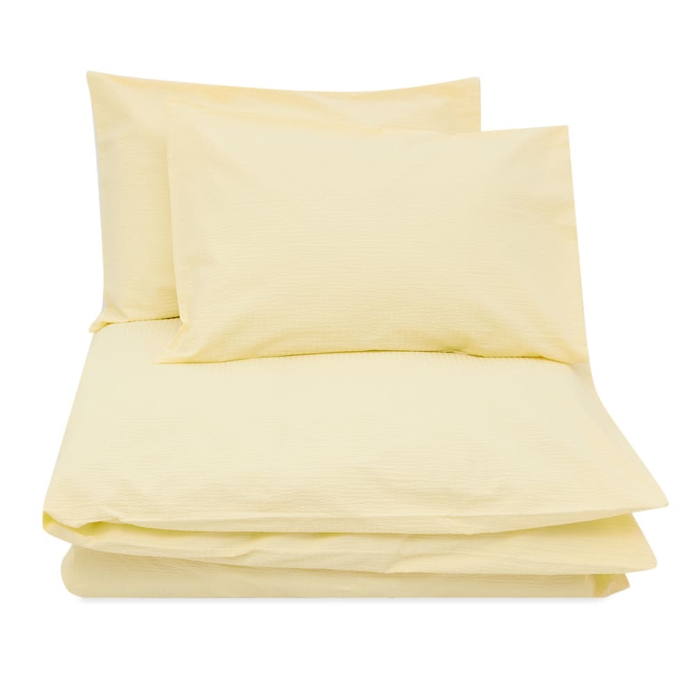 Crisp Sheets King Duvet Set in Yuzu Crisp Sheets