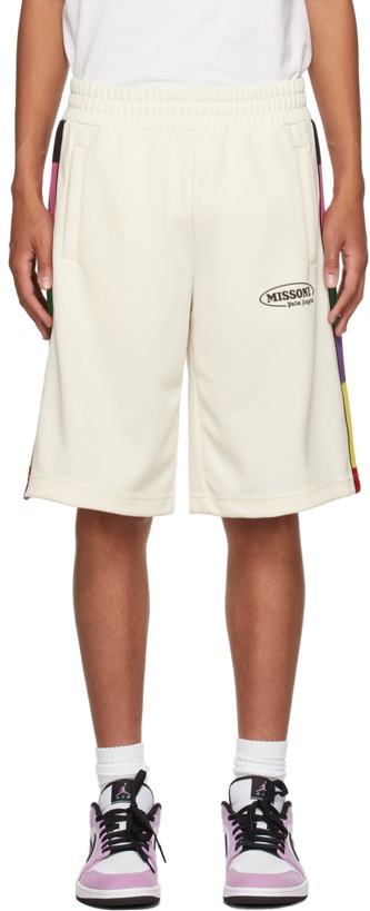 Photo: Palm Angels Off-White Missoni Edition Track Shorts