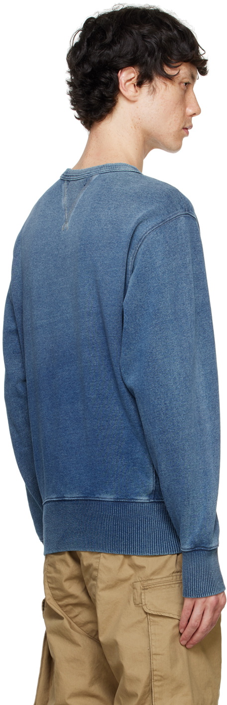 RRL Indigo French Terry Sweatshirt RRL