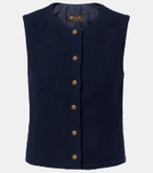 Loro Piana Cashmere and wool-blend vest