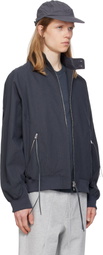 POST ARCHIVE FACTION (PAF) Gray 8.0 Center Bomber Jacket