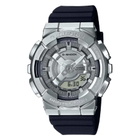 Casio G-Shock Alarm World Time Quartz Analog-Digital Silver Dial Ladies Watch GM-S110-1ADR