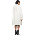 Maison Margiela Off-White Washed Trench Coat