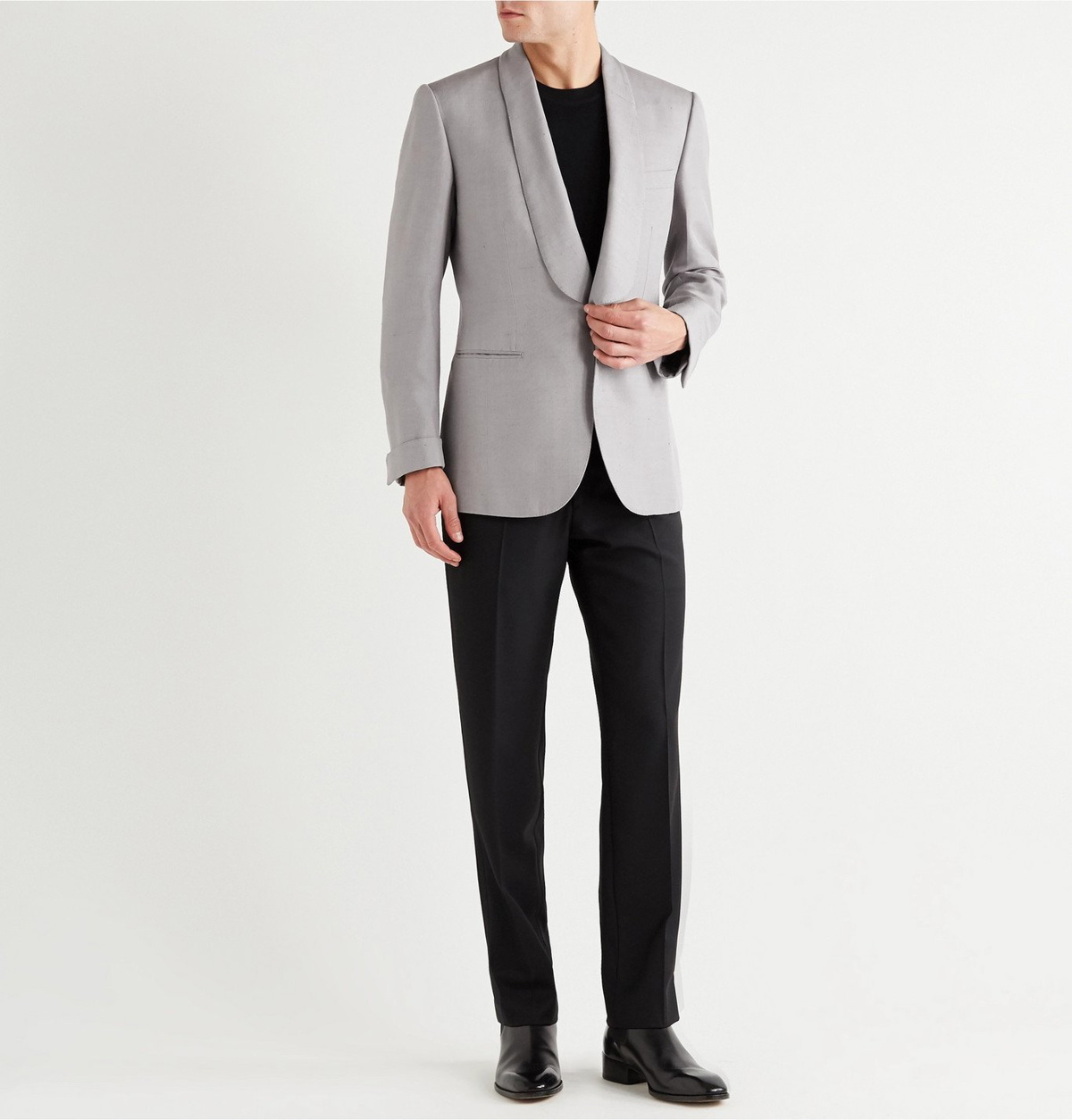 Brioni Suit TREVI extra slim fit in dark blue
