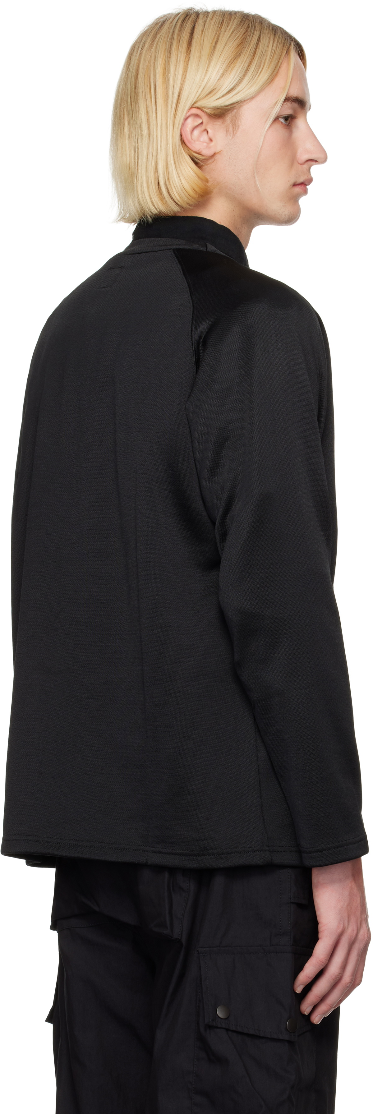 NEEDLES Black V Neck Cardigan Needles