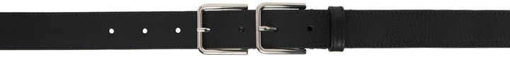 Photo: The Frankie Shop Black Willow Double Buckle Belt