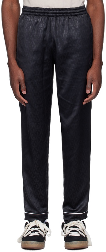 Photo: adidas Originals Black Monogram Pyjama Pants