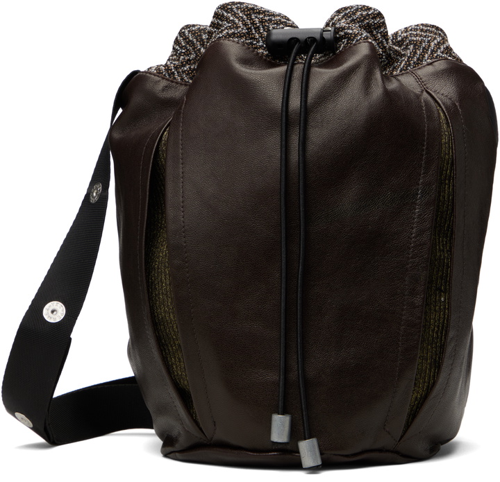 Omar Afridi Black Distorted Bag Omar Afridi