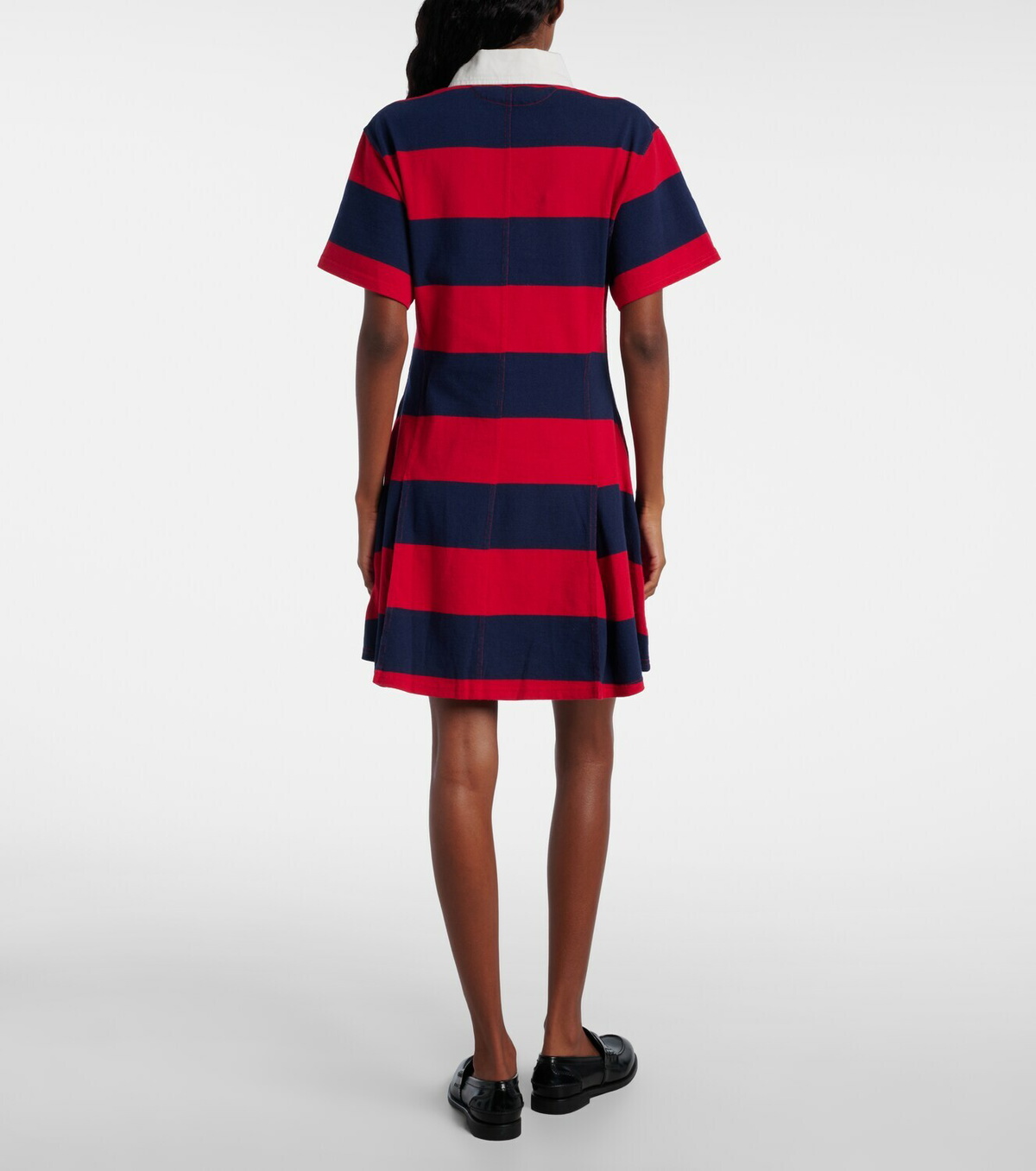 Polo Ralph Lauren Striped cotton jersey polo dress