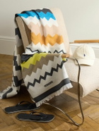 Missoni Home - Fouta Fringed Striped Cotton-Jacquard Beach Towel