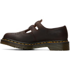 Dr. Martens Brown 8065 Crazy Horse Leather Mary Jane Loafers