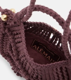 Alémais Macrame Small top-handle bag