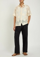 NN07 Kay Stretch-cotton Trousers Black