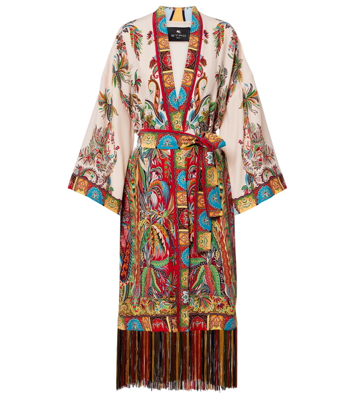 Photo: Etro Paisley silk kaftan