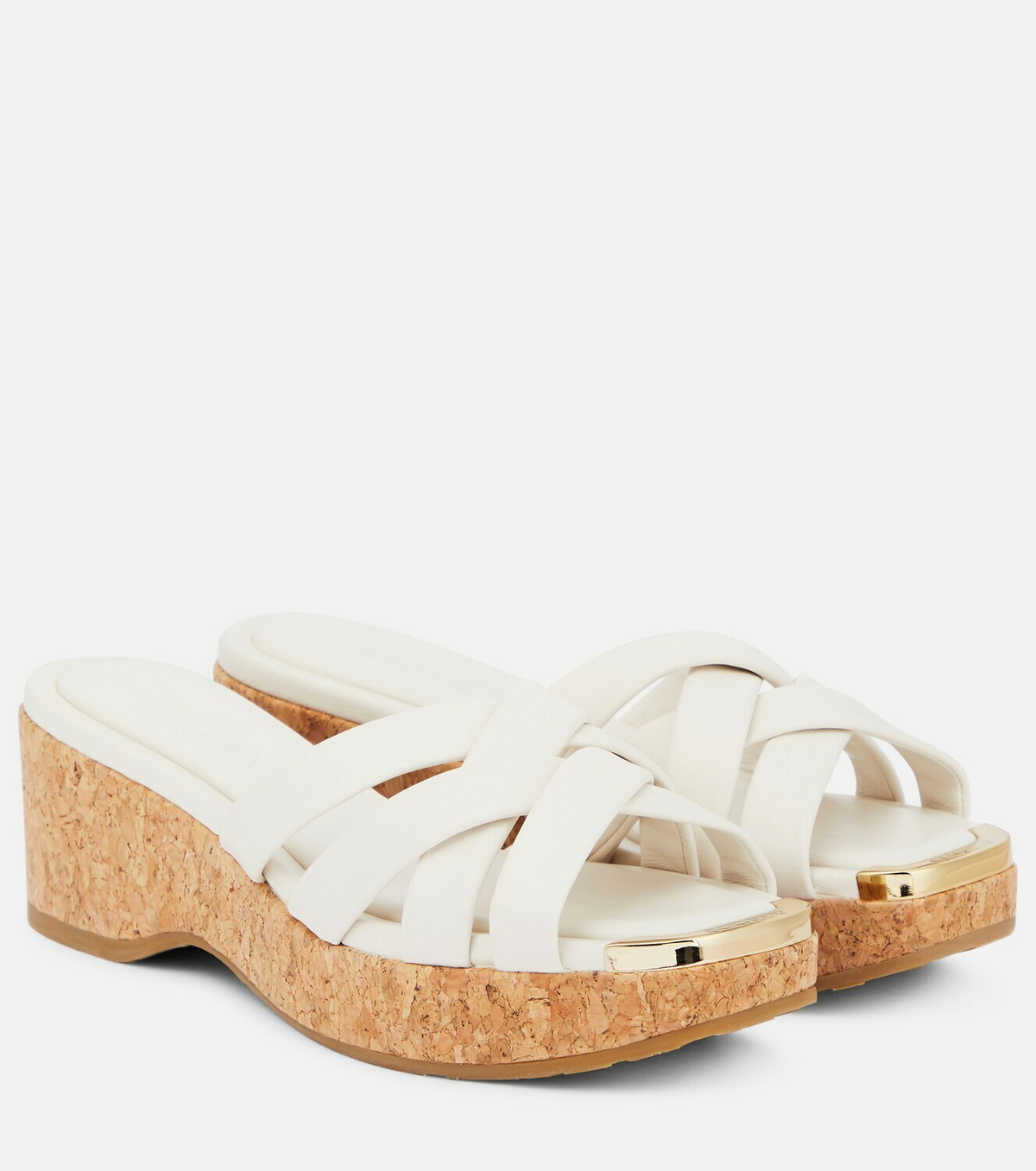 Jimmy Choo Maribou 50 leather sandals Jimmy Choo