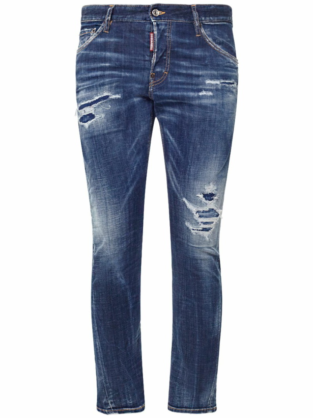 Photo: DSQUARED2 - Sexy Twist Stretch Cotton Denim Jeans
