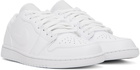 Nike Jordan White Air Jordan 1 Low Sneakers