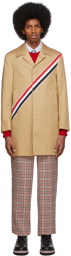Thom Browne Tan Classic Mac Coat
