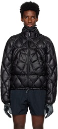 ROA Black Quilted Down Jacket