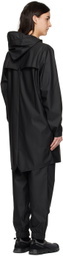 RAINS Black Long Coat