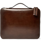 Berluti - Nino Leather Briefcase - Men - Brown