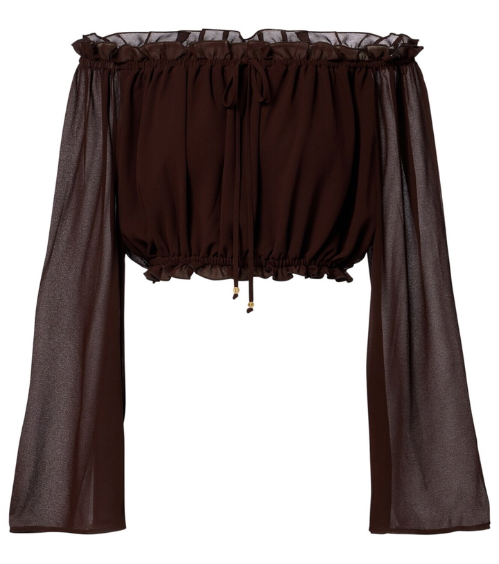 Photo: Bananhot Ora off-shoulder crop top