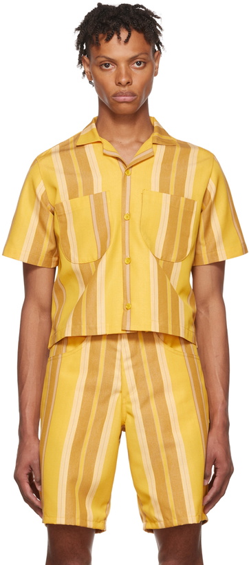 Photo: Theophilio SSENSE Exclusive Orange Shirt