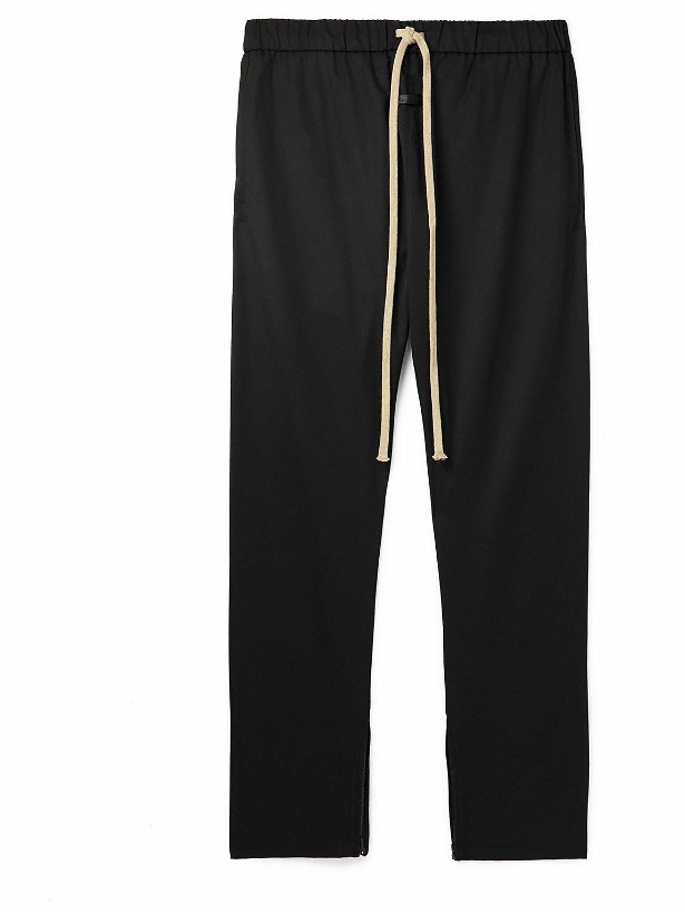 Photo: Fear of God - Eternal Tapered Twill Drawstring Trousers - Black