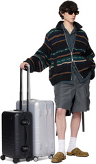 Monos Black Hybrid Carry-On Suitcase