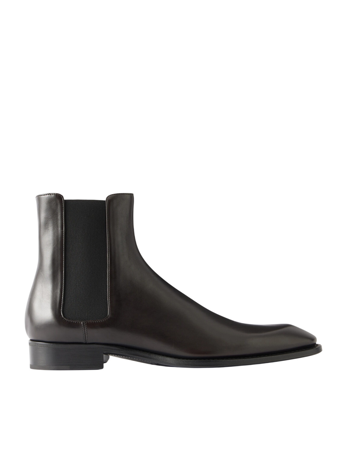 SAINT LAURENT - Arsun 25 Leather Boots Saint Laurent