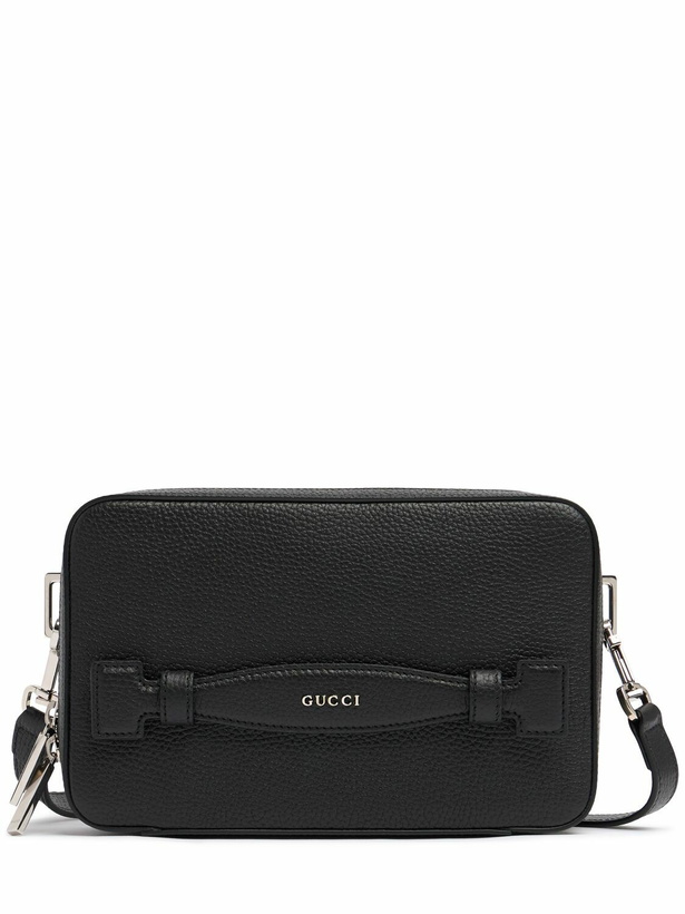 Photo: GUCCI Gucci Script Leather Crossbody Bag