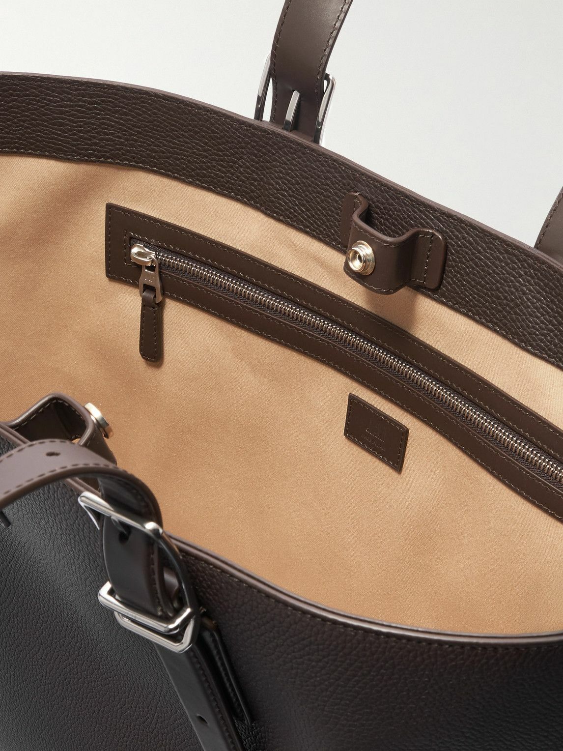 Dunhill - 1893 Harness Full-Grain Leather Tote Bag