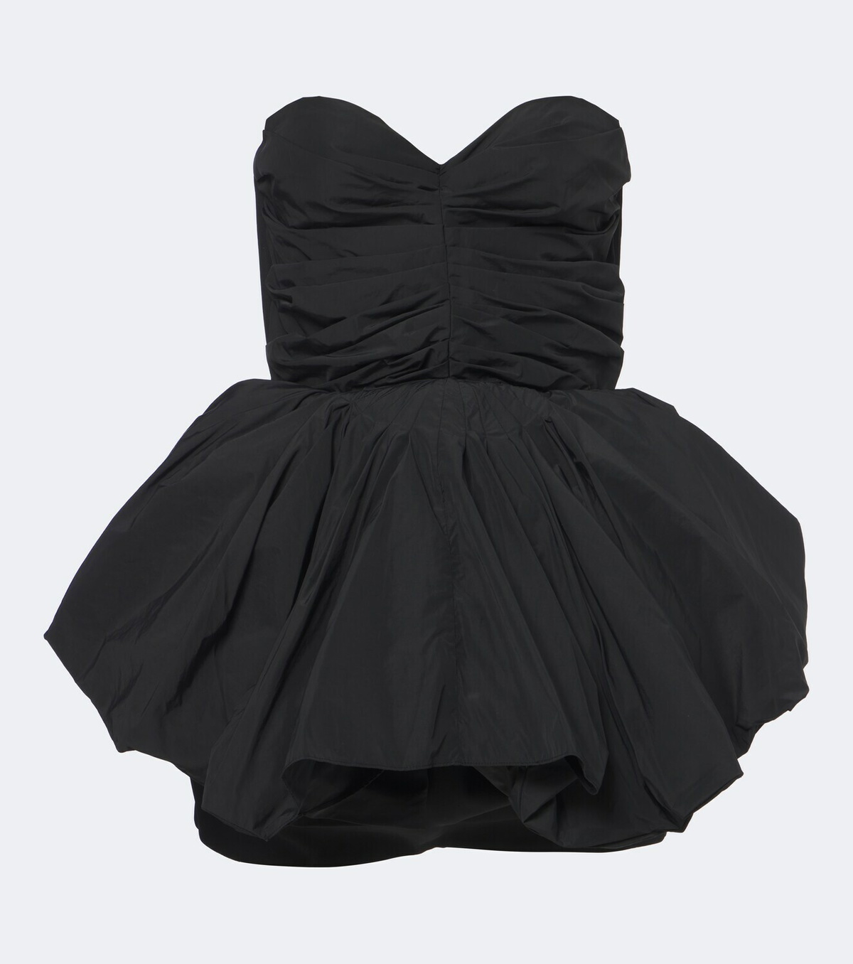 Magda Butrym Draped wool bustier dress