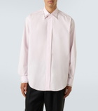 McQueen Studded cotton poplin shirt