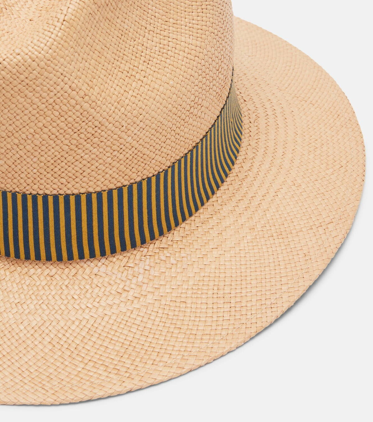 Eres Leone straw Panama hat