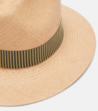Eres Leone straw Panama hat